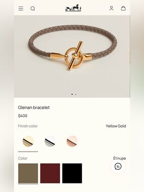 Hermes Glenan Bracelet